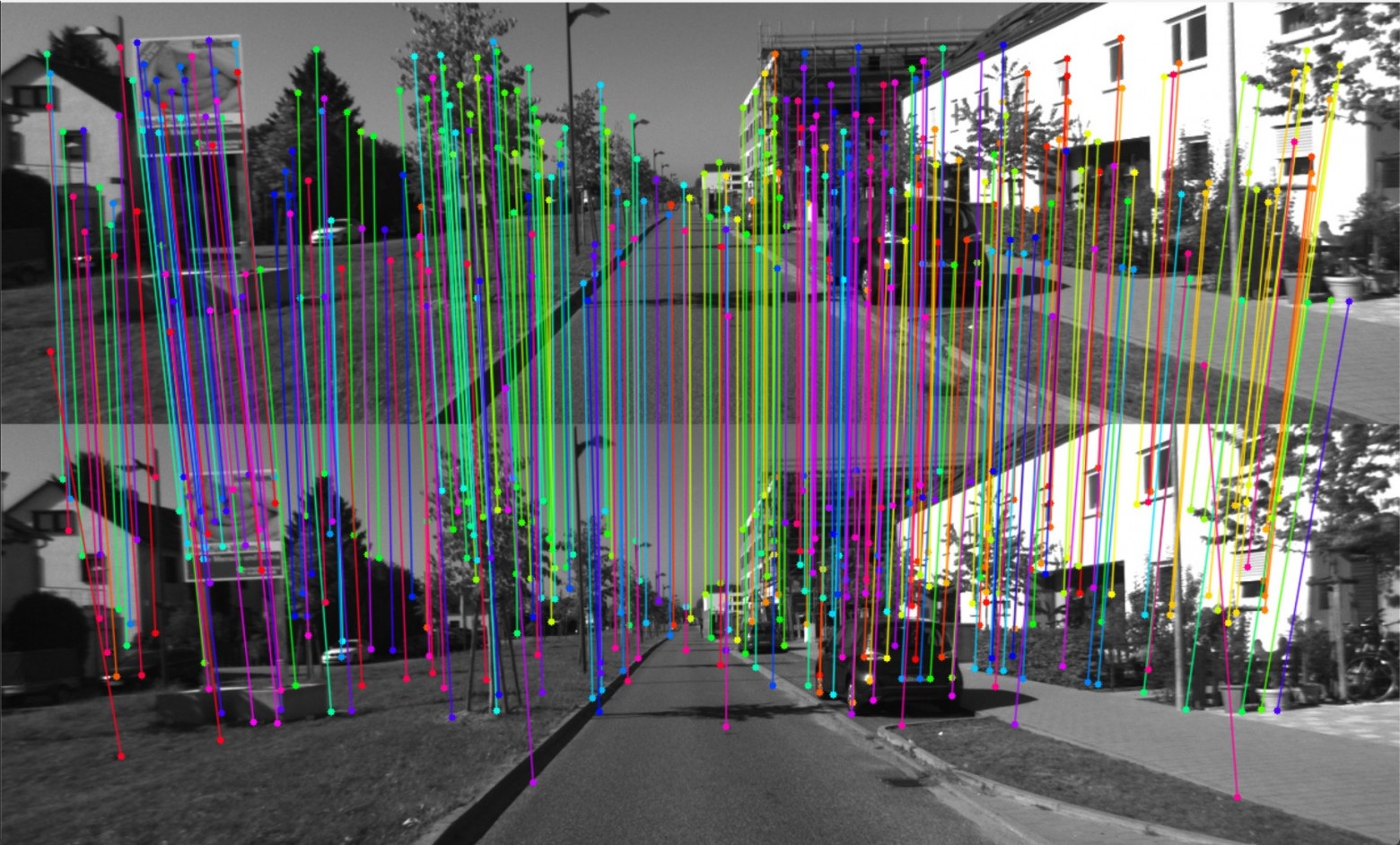 Visual SLAM (Python) - 1 Матчи между кадрами