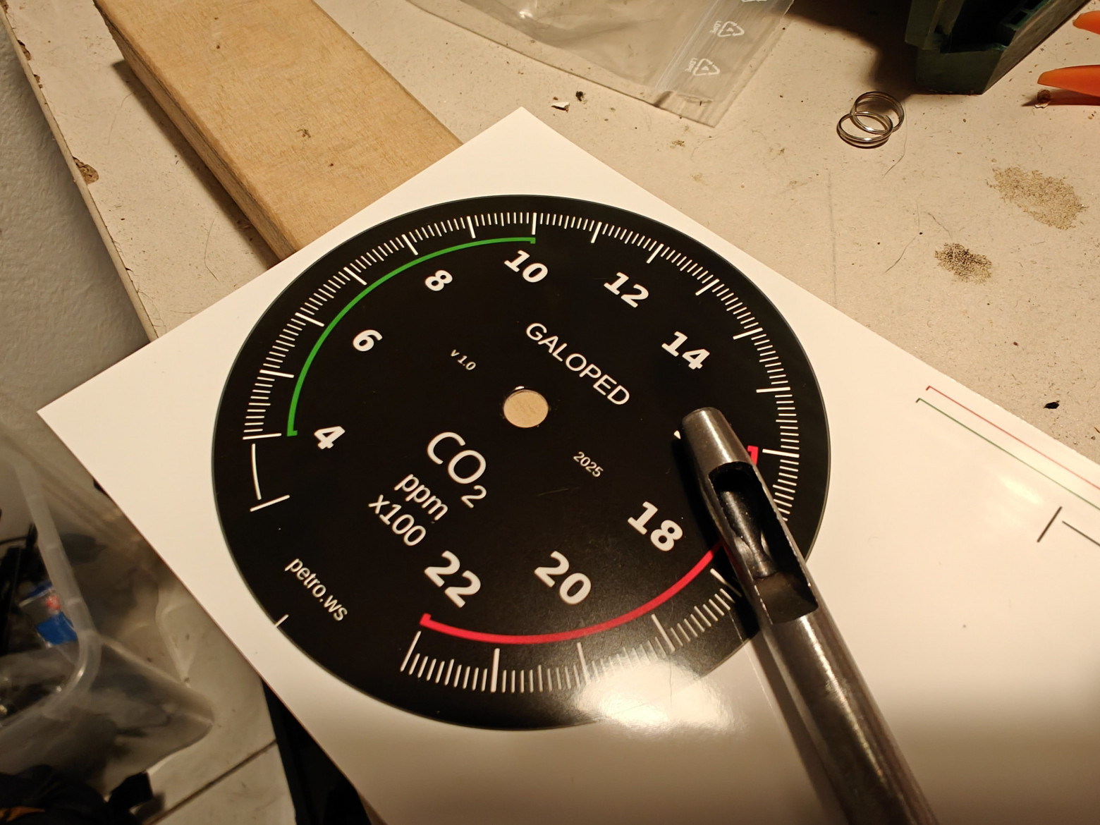 Аналоговый датчик CO₂ - 25