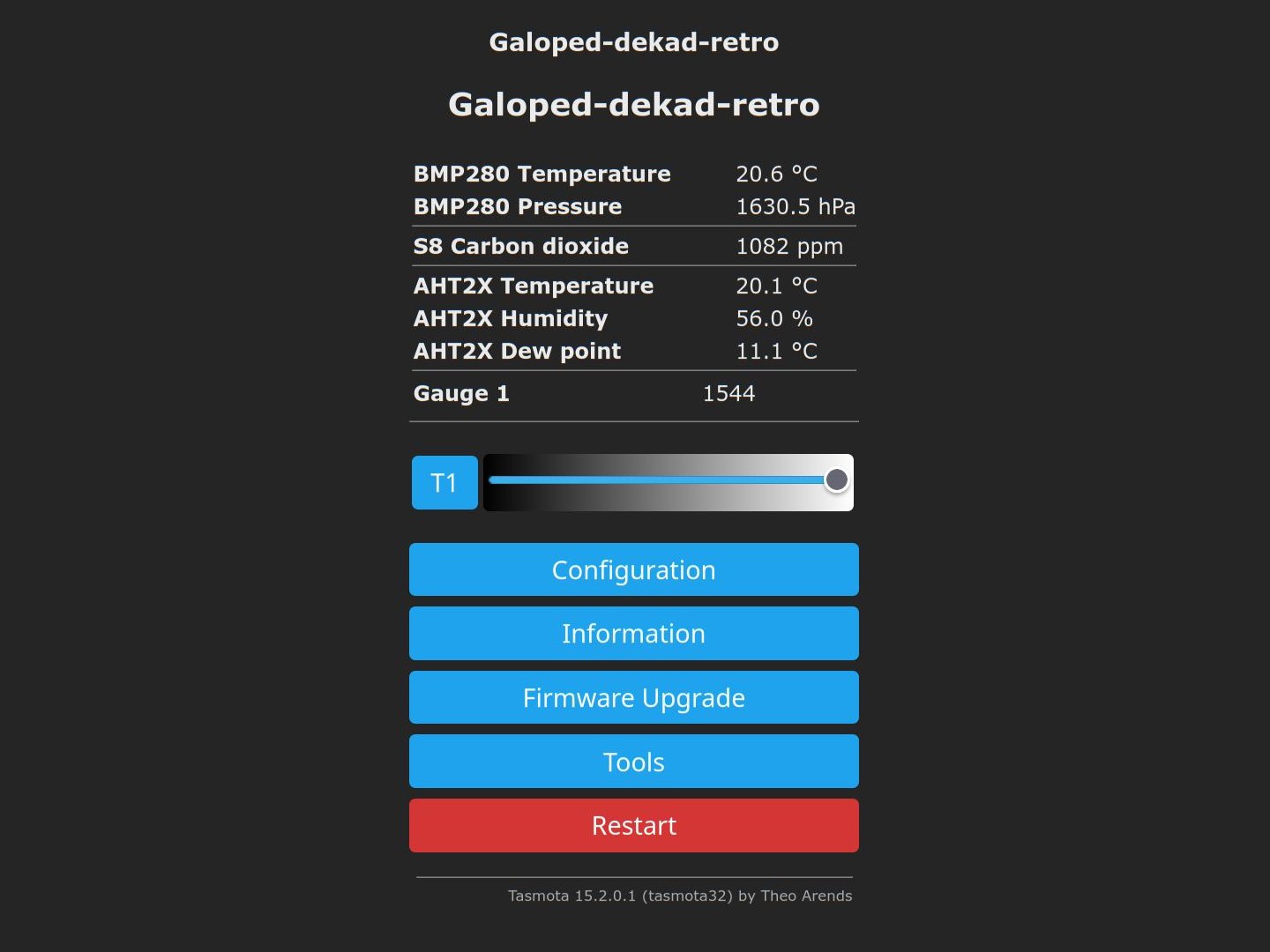 Аналоговый датчик CO₂ - 64