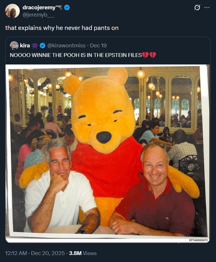 Но есть и фотографии, которые вообще не подвергли цензуре – например, Эпштейна с лидером КНР