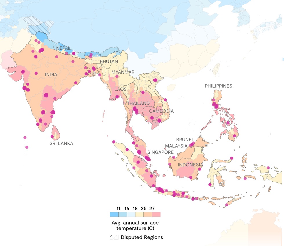 Азия — самый быстрорастущий рынок для центров обработки данных, особенно высокий спрос заметен в Индии, Вьетнаме и Филиппинах