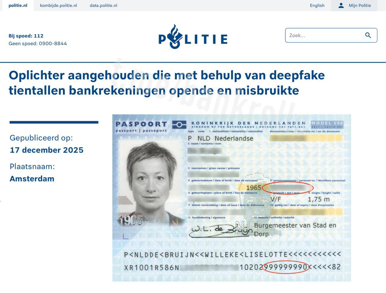 Житель Нидерландов открыл 46 банковских счетов c помощью дипфейков - 1