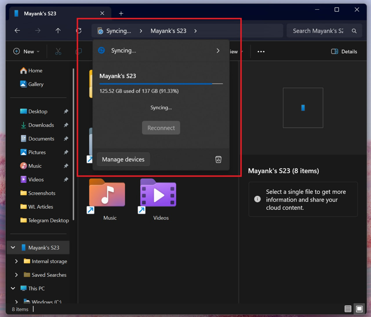 Microsoft подтвердила, что для просмотра Android медиа в Windows 11 придётся использовать «Проводник» - 3