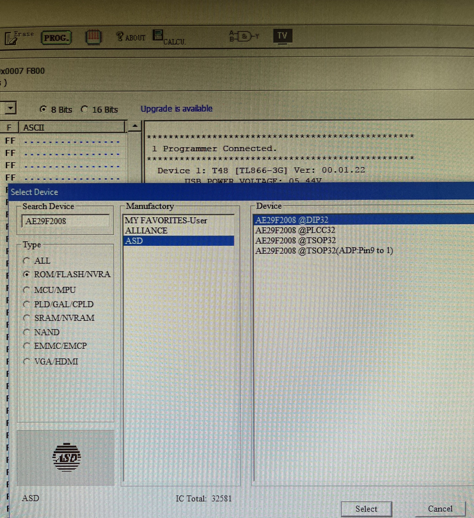 Выбор ППЗУ и конструктивного исполнения корпуса