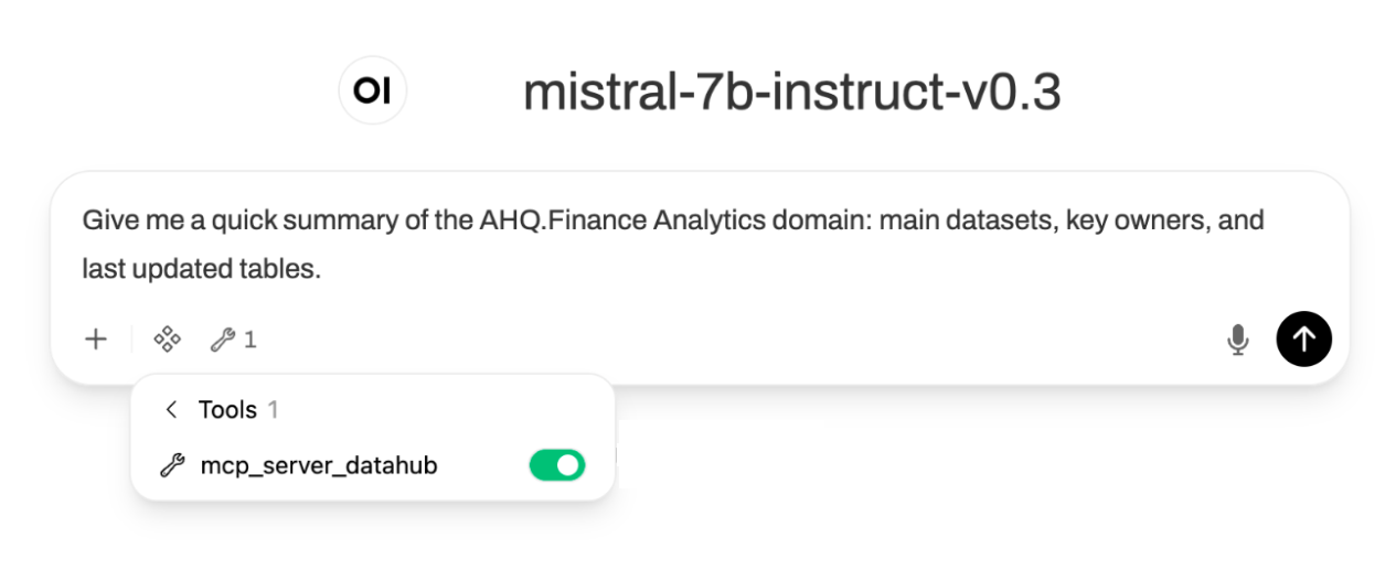 DataHub + MCP: подключаем ИИ к управлению метаданными - 5