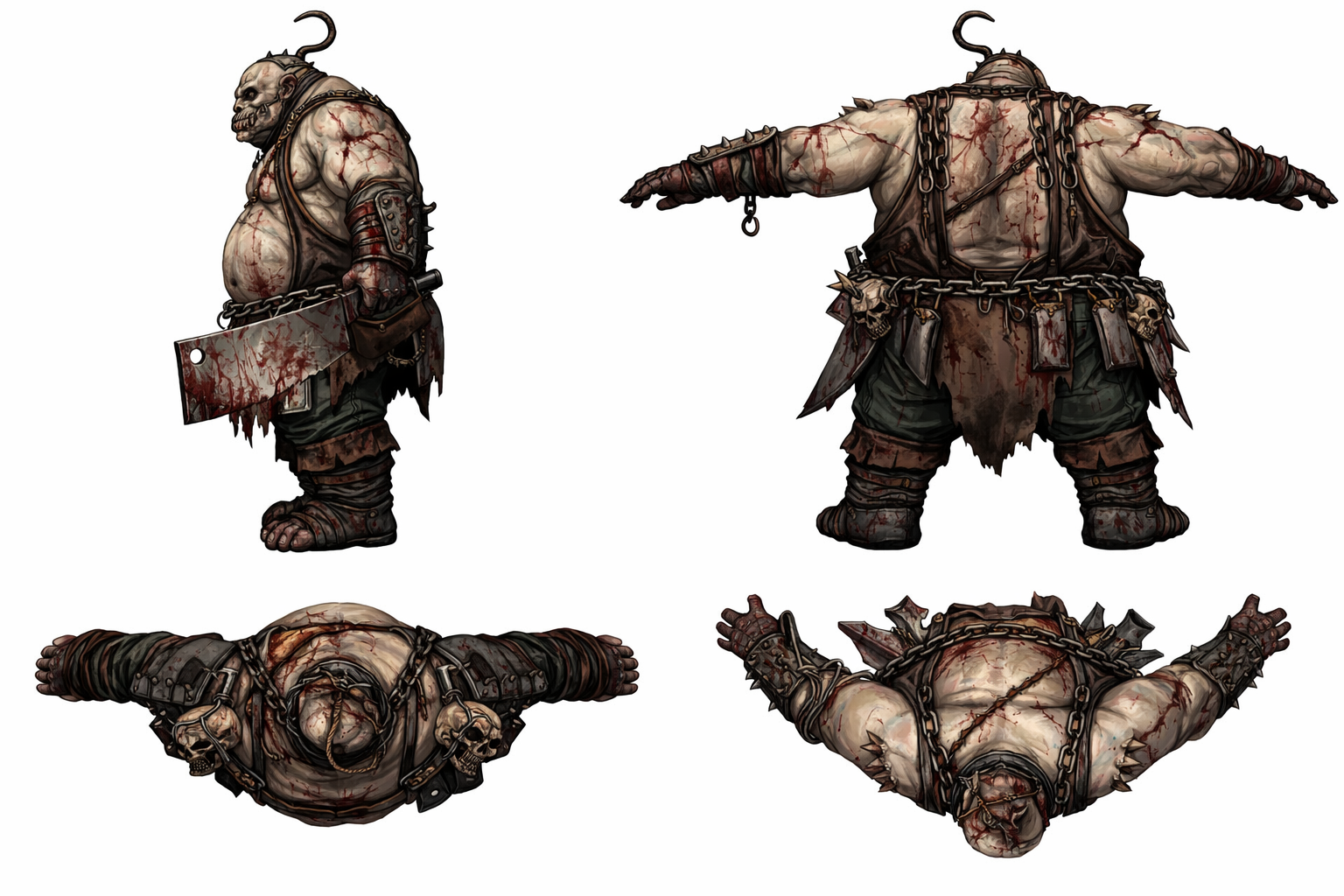 Также генерируем с разных ракурсов