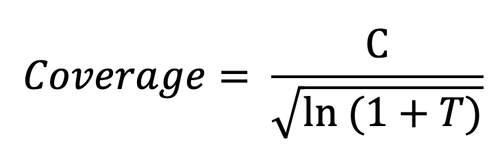 Формула Coverage