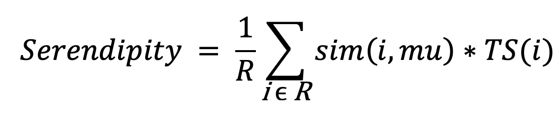 Формула Serendipity