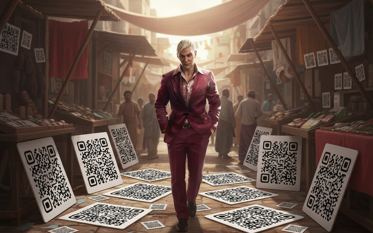 Иллюстрация, созданная с помощью ИИ по мотивам игры Far Cry 4. Оригинальный образ принадлежит компании Ubisoft.