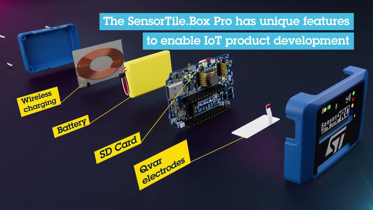 STEVAL-MKBOXPRO (SensorTile.box PRO)