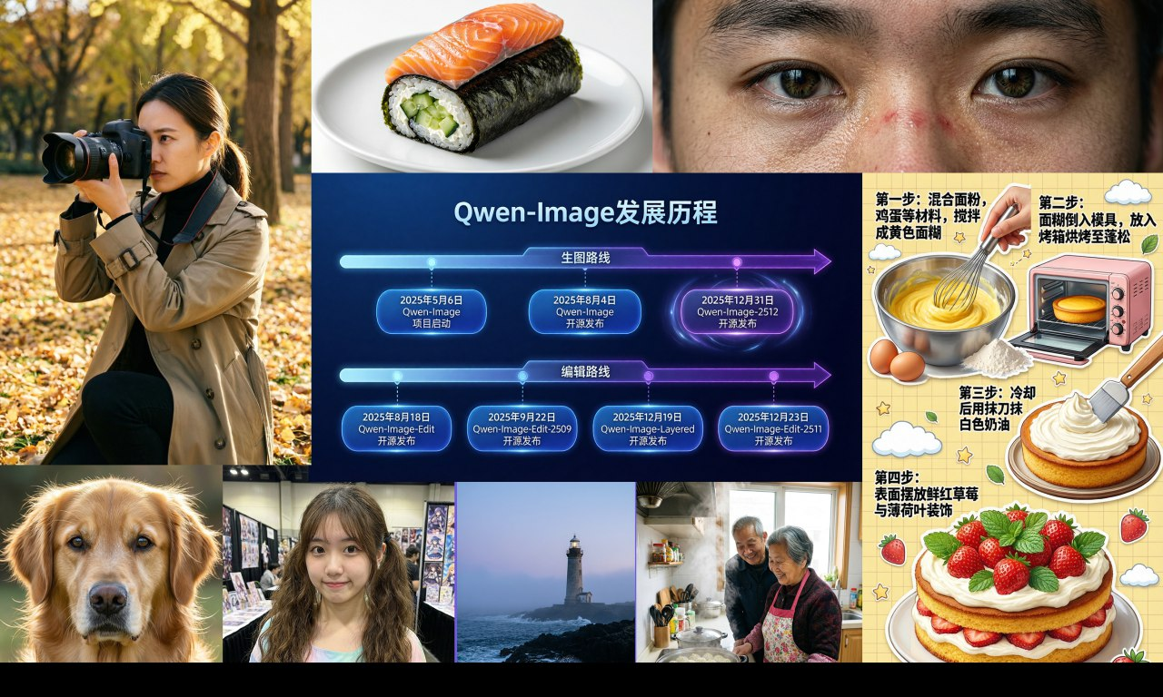 Qwen-Image обновилась к Новому году и заметно прибавила в качестве - 1