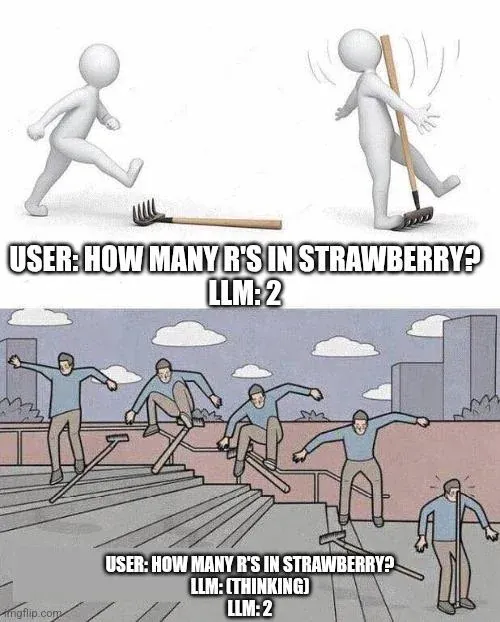 Иногда даже получалось правильно считать буквы в словах! Но не всегда