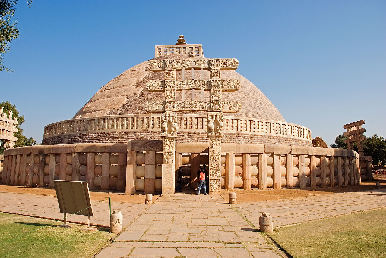 Великая ступа в Санчи, © Asitjain / Wikimedia Commons