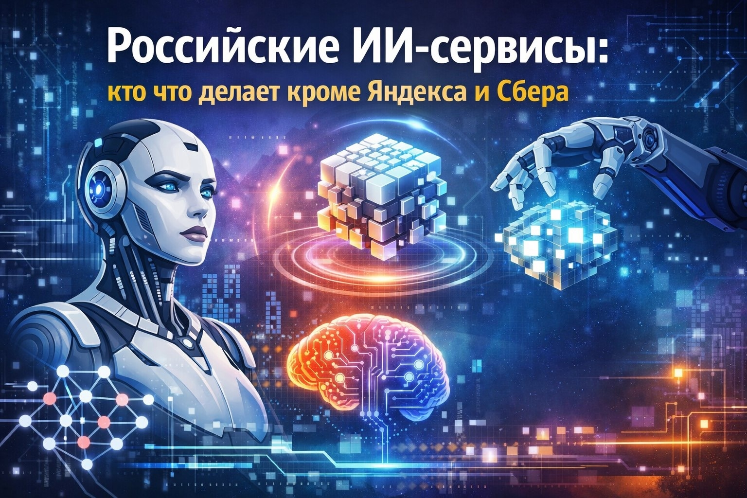 Российские ИИ-сервисы: кто что делает кроме Яндекса и Сбера - 1