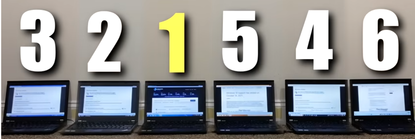 Энтузиасты протестировали производительность Lenovo ThinkPad X220 в Windows XP, Vista, 7, 8.1, 10 и 11 - 9