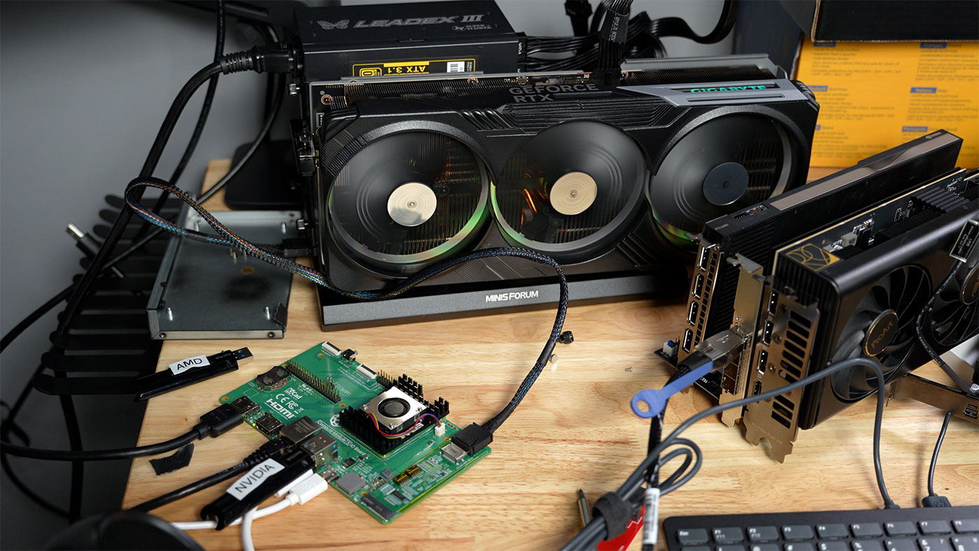Nvidia RTX 4090 on Raspberry Pi CM5
