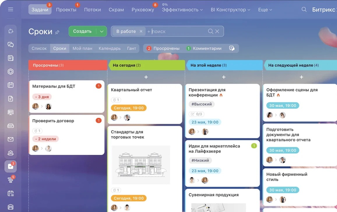Лучшие системы управления проектами и задачами в 2026 году. Полный обзор российских сервисов - 6