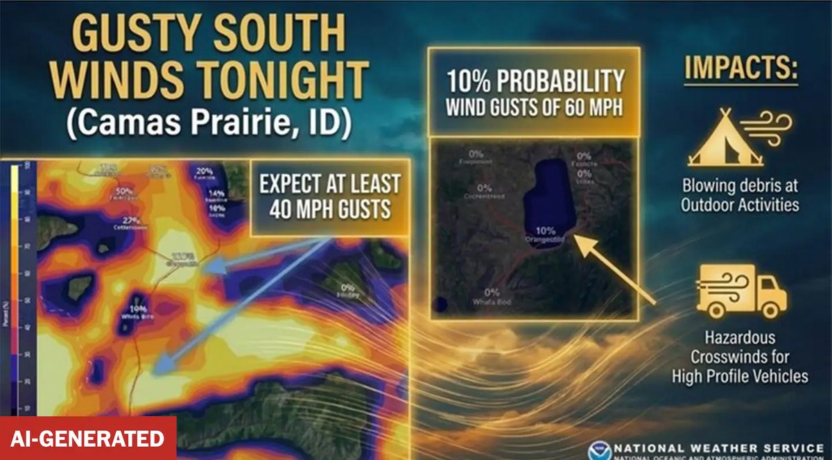 Национальная метеорологическая служба США использует ИИ-карты, где показаны фальшивые города в Айдахо - 2