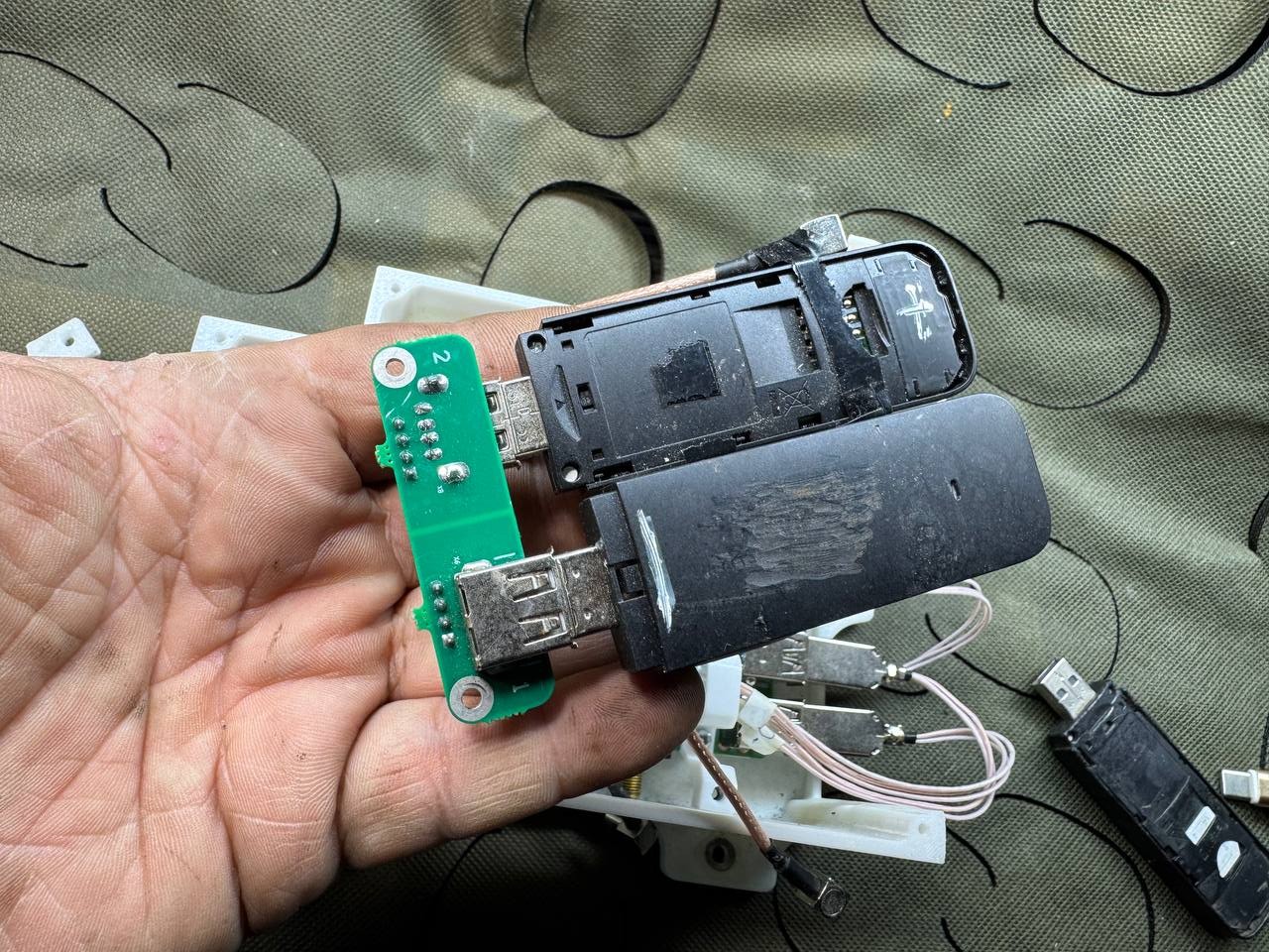 Самодельный БПЛА с двумя LTE-модемами