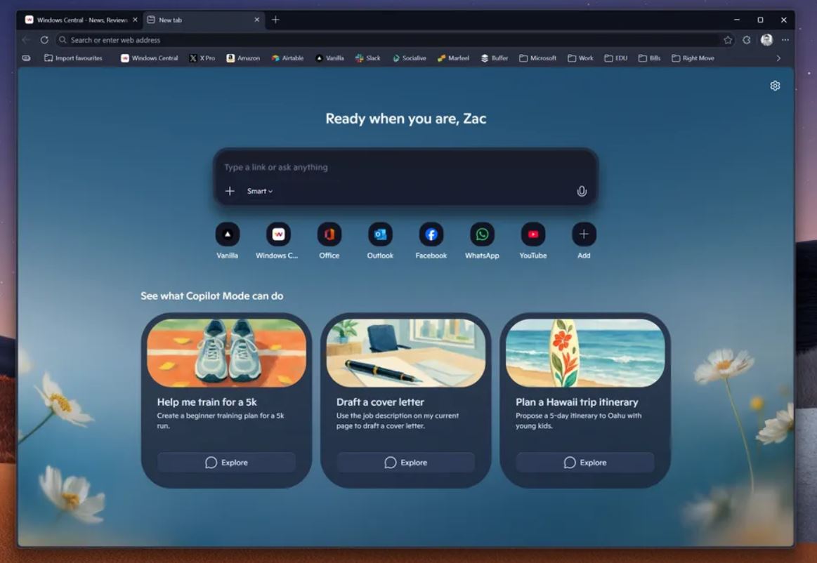 Microsoft постепенно превращает Edge в ещё одно приложение Copilot - 1