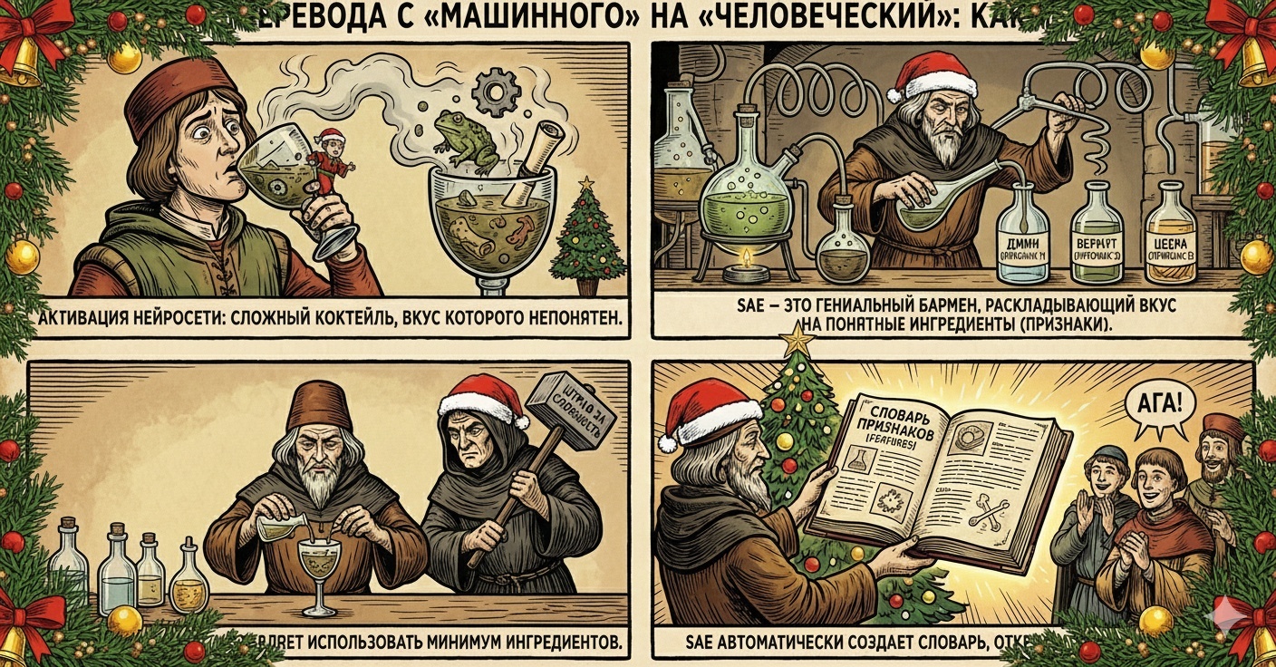 Как «думает» ИИ: гроккаем разреженные автоэнкодеры (SAE) - 2