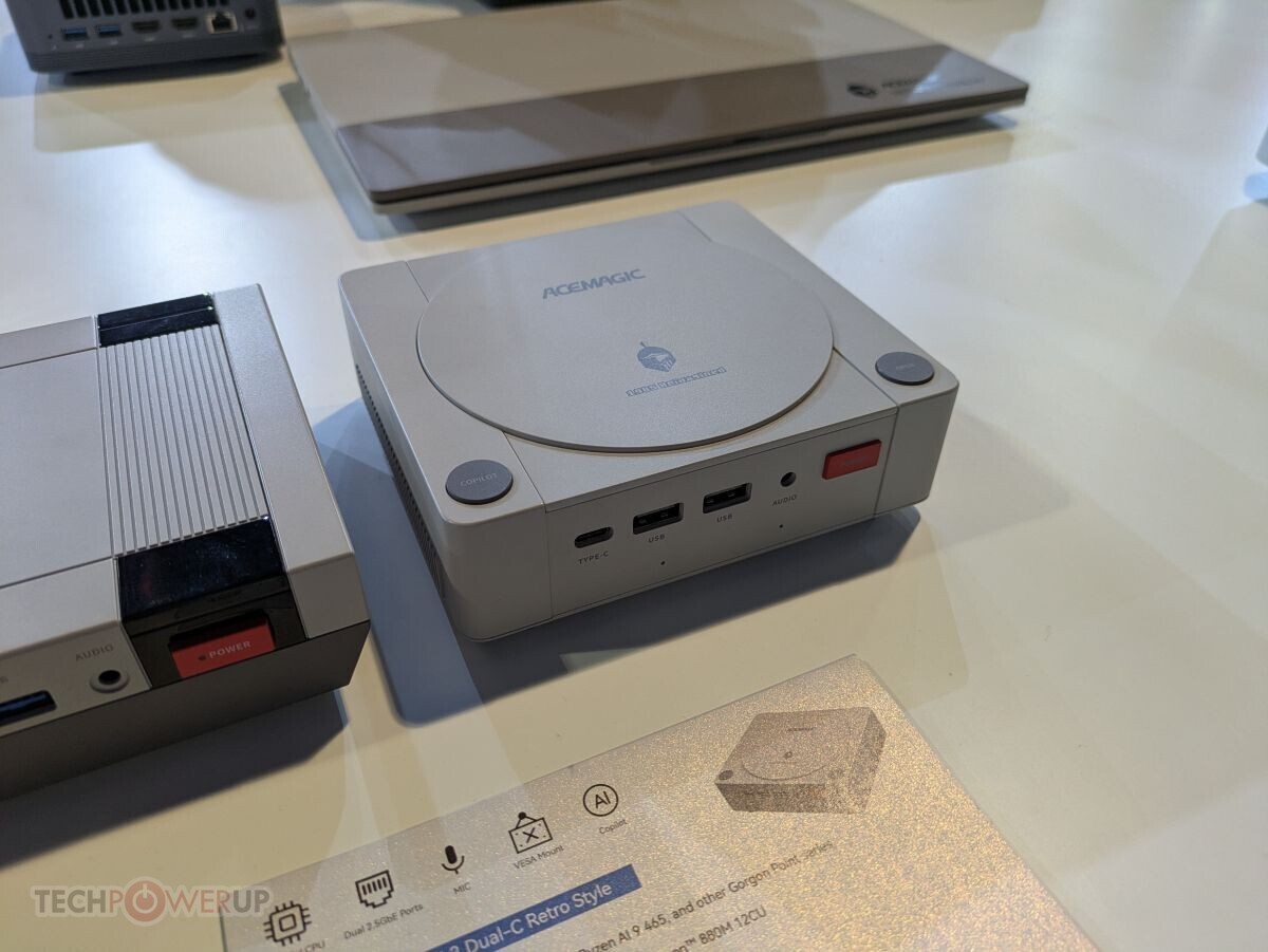 Acemagic представила мини-ПК Board 3 Dual-C в виде ретро-консоли - 2