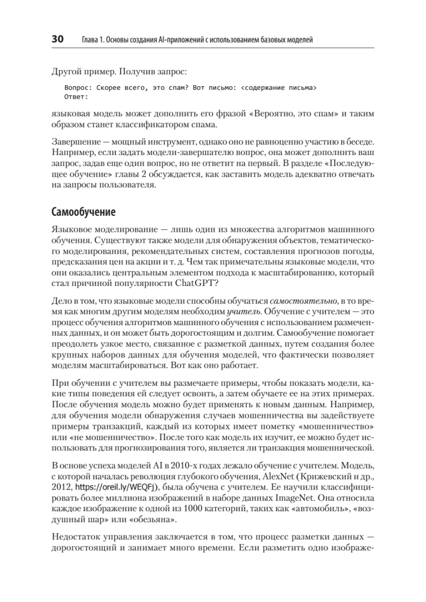 Книга: «AI-инженерия. Построение приложений с использованием базовых моделей» - 13