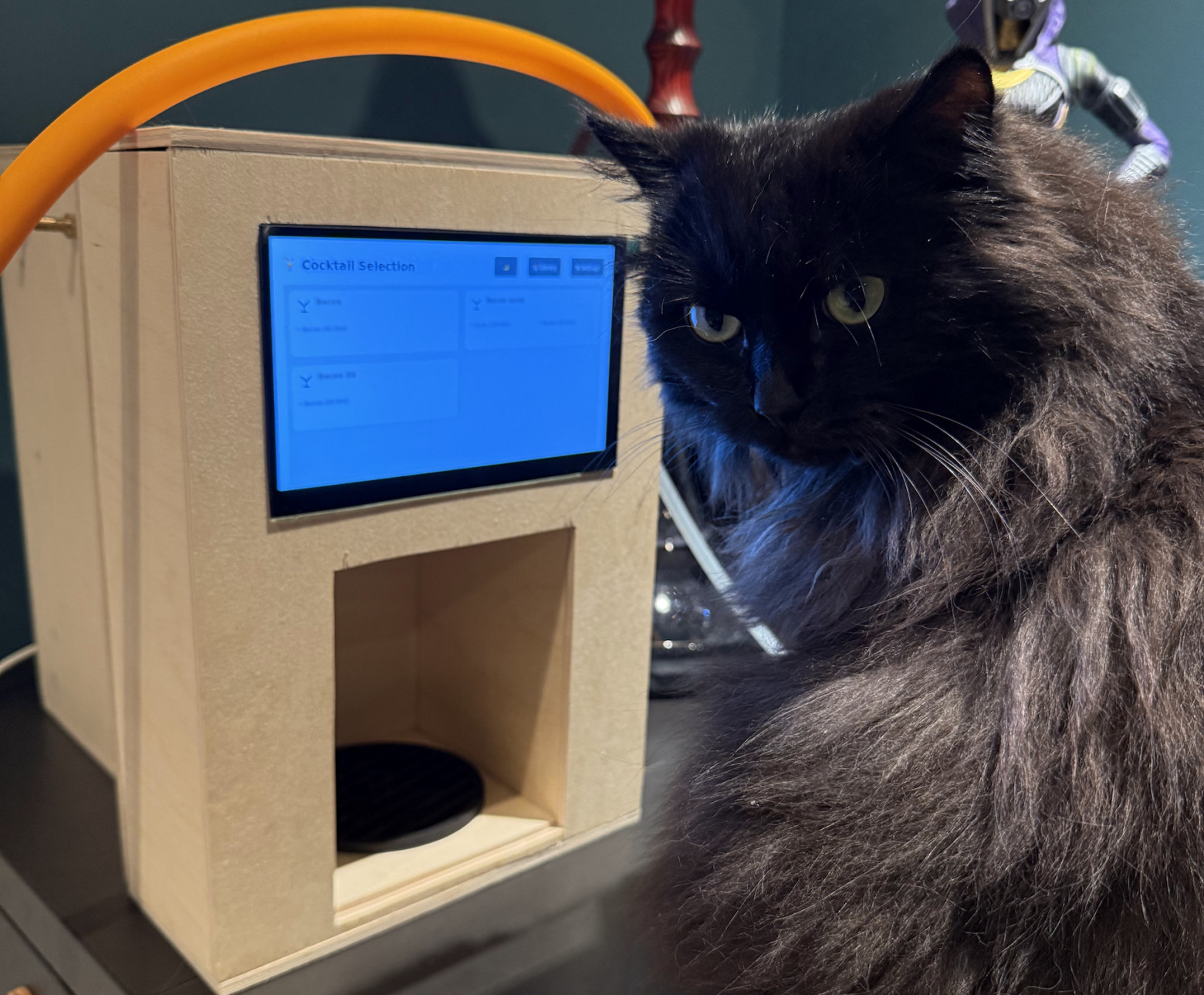 Электроналиватор: делаем автомат для коктейлей с помощью Raspberry Pi, нейросети и фанеры - 17