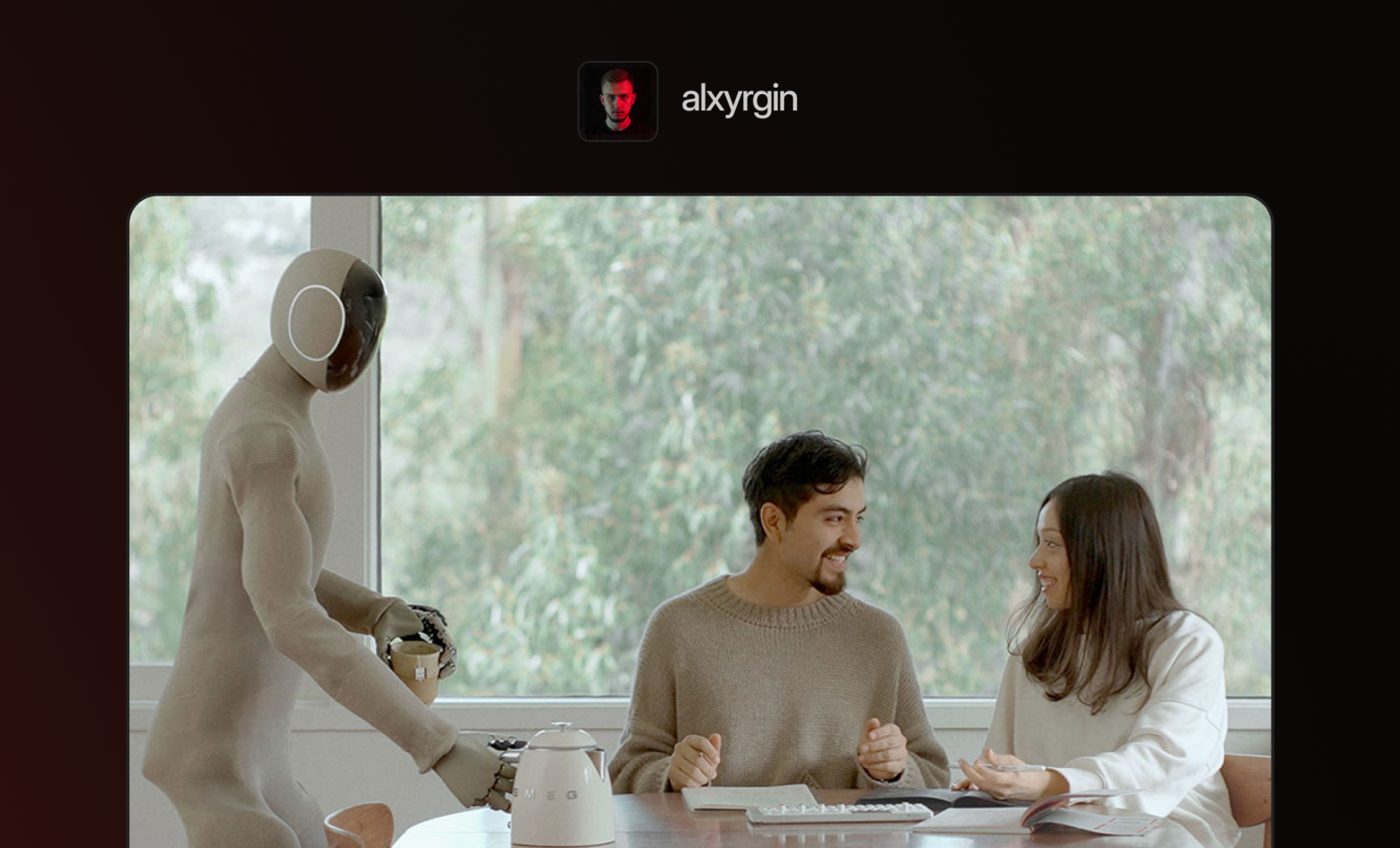 Домашний гуманоид Neo, который умеет делать бытовые задачки