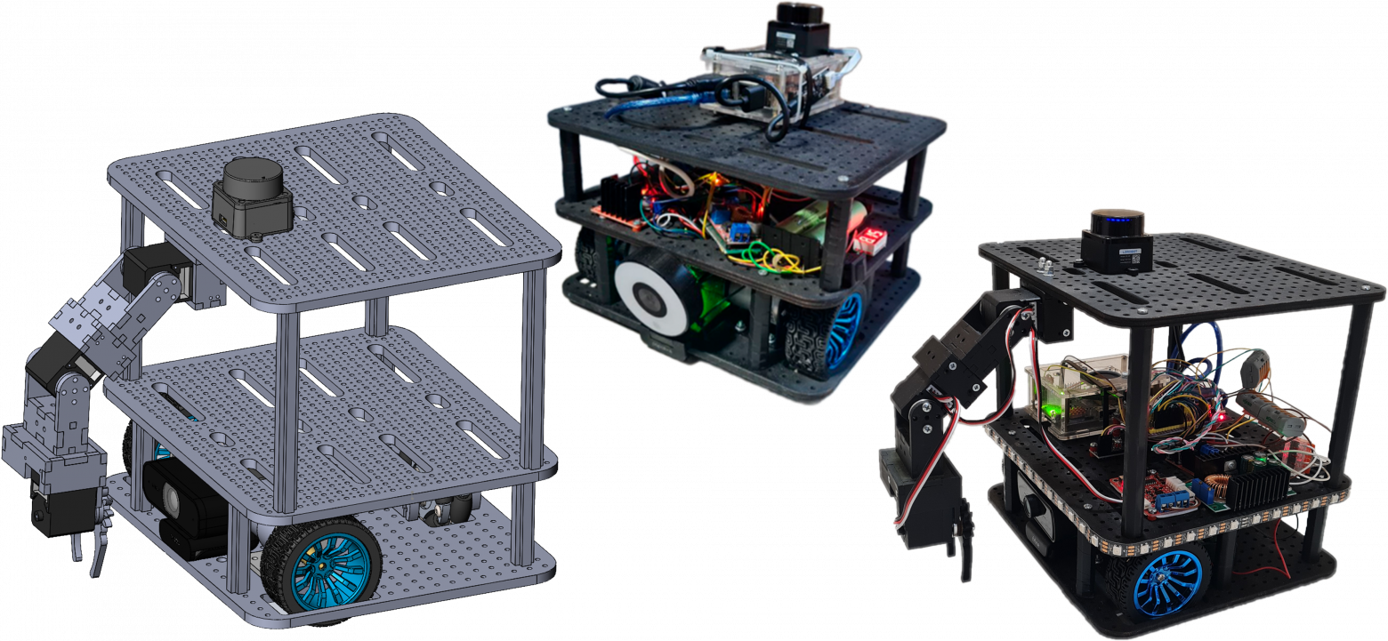 Базовый робот которого ты можешь собрать и запрограммировать по инструкции на Github