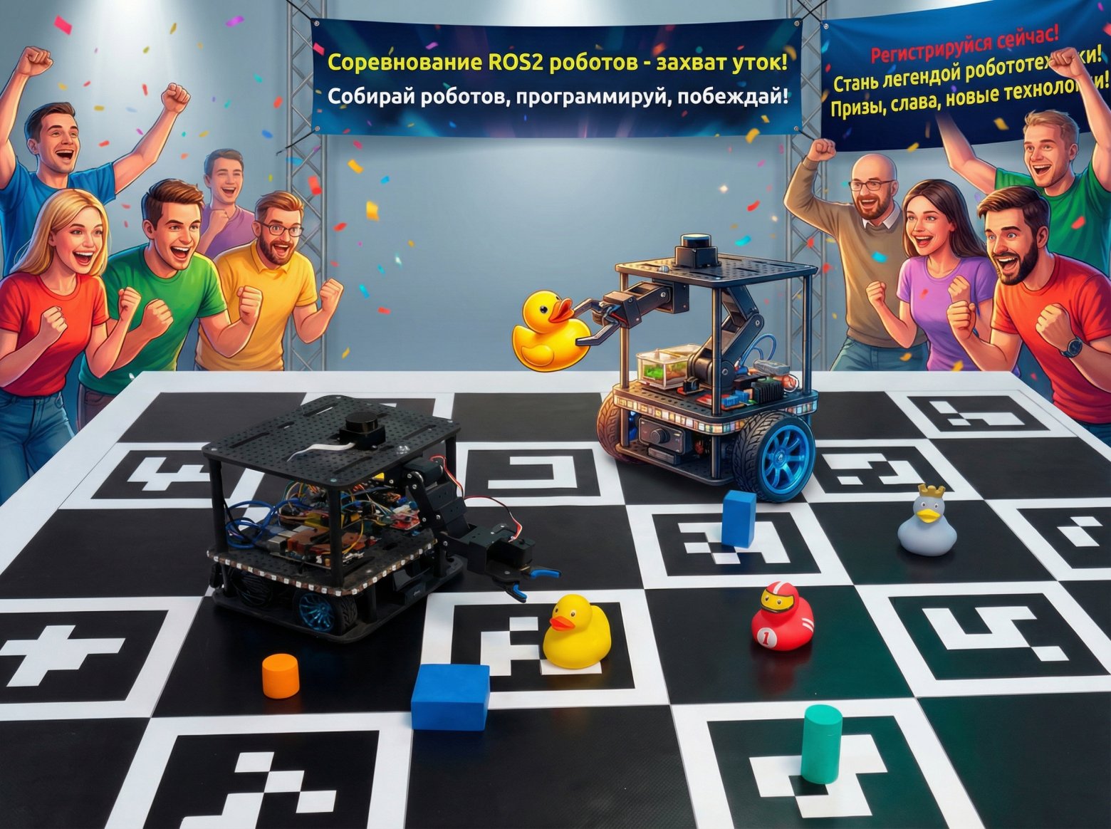 Что дает участие в соревновании ROS2 роботов? - 1 Что дает участие в соревновании ROS2 роботов? - 1
