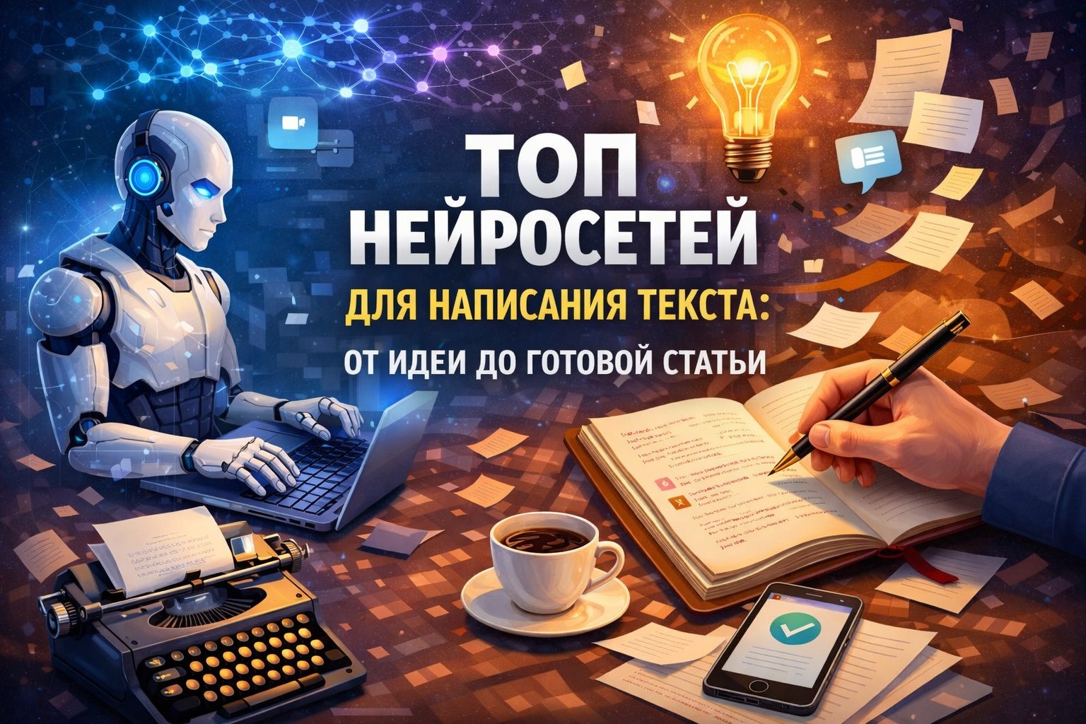 Топ нейросетей для написания текста: от идеи до готовой статьи - 1 Топ нейросетей для написания текста: от идеи до готовой статьи - 1