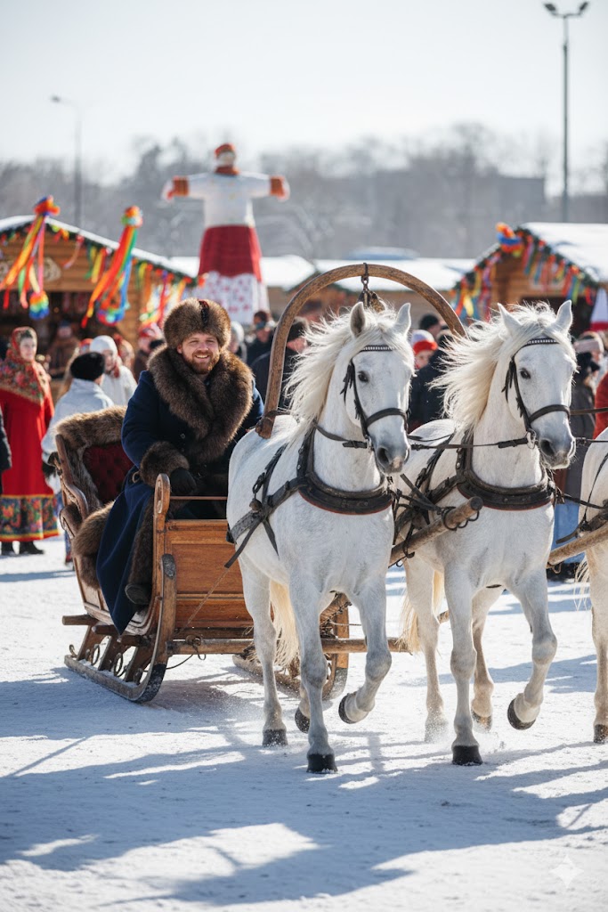 Зимняя фотосессия в русском стиле с ИИ: лучшие промты для нейросети - 12 Зимняя фотосессия в русском стиле с ИИ: лучшие промты для нейросети - 12