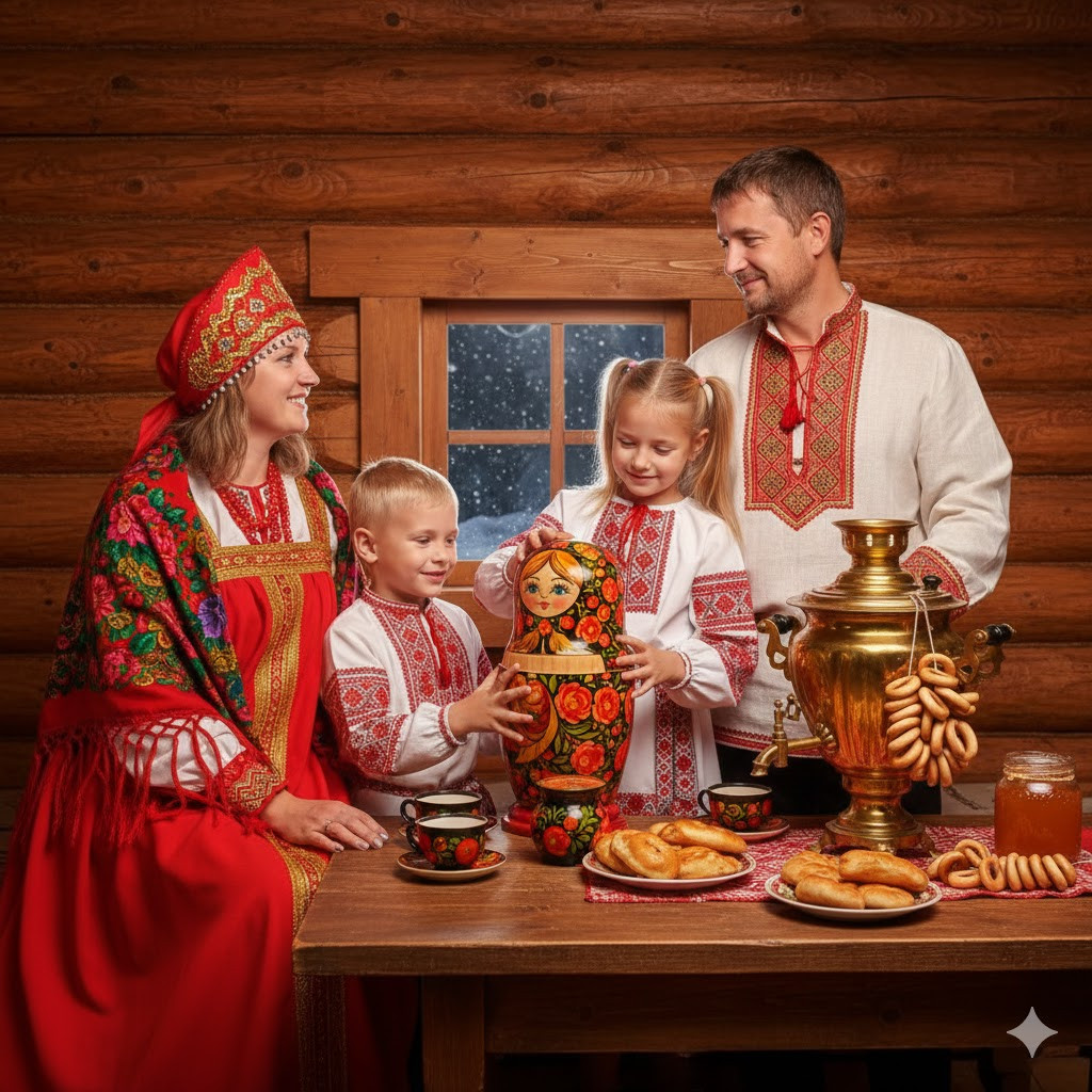 Зимняя фотосессия в русском стиле с ИИ: лучшие промты для нейросети - 14 Зимняя фотосессия в русском стиле с ИИ: лучшие промты для нейросети - 14