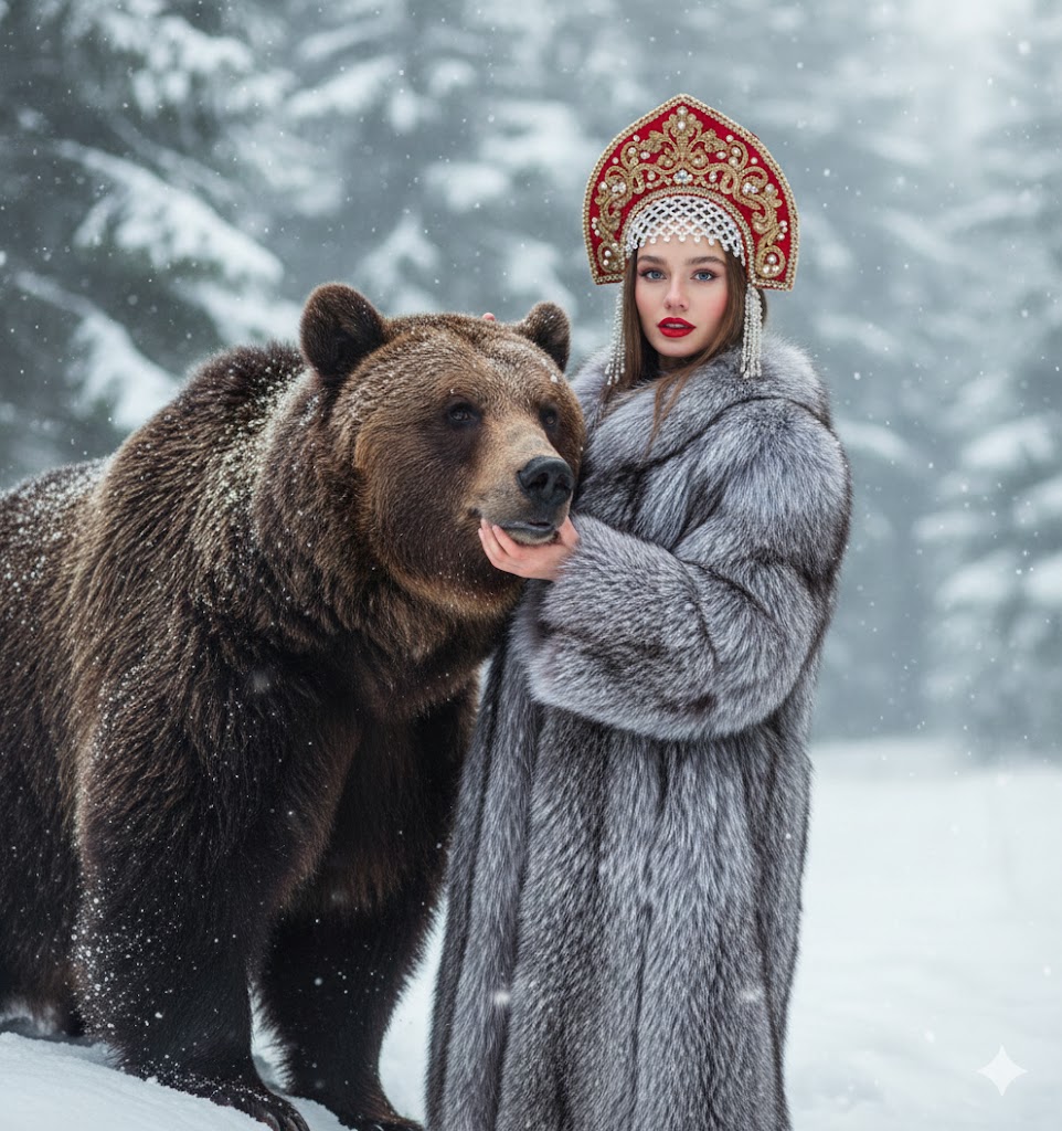 Зимняя фотосессия в русском стиле с ИИ: лучшие промты для нейросети - 7 Зимняя фотосессия в русском стиле с ИИ: лучшие промты для нейросети - 7