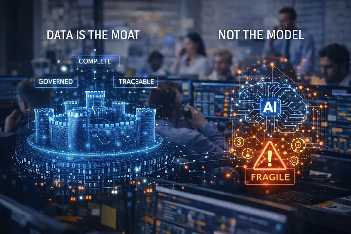Данные становятся настоящим рвом, а не модель