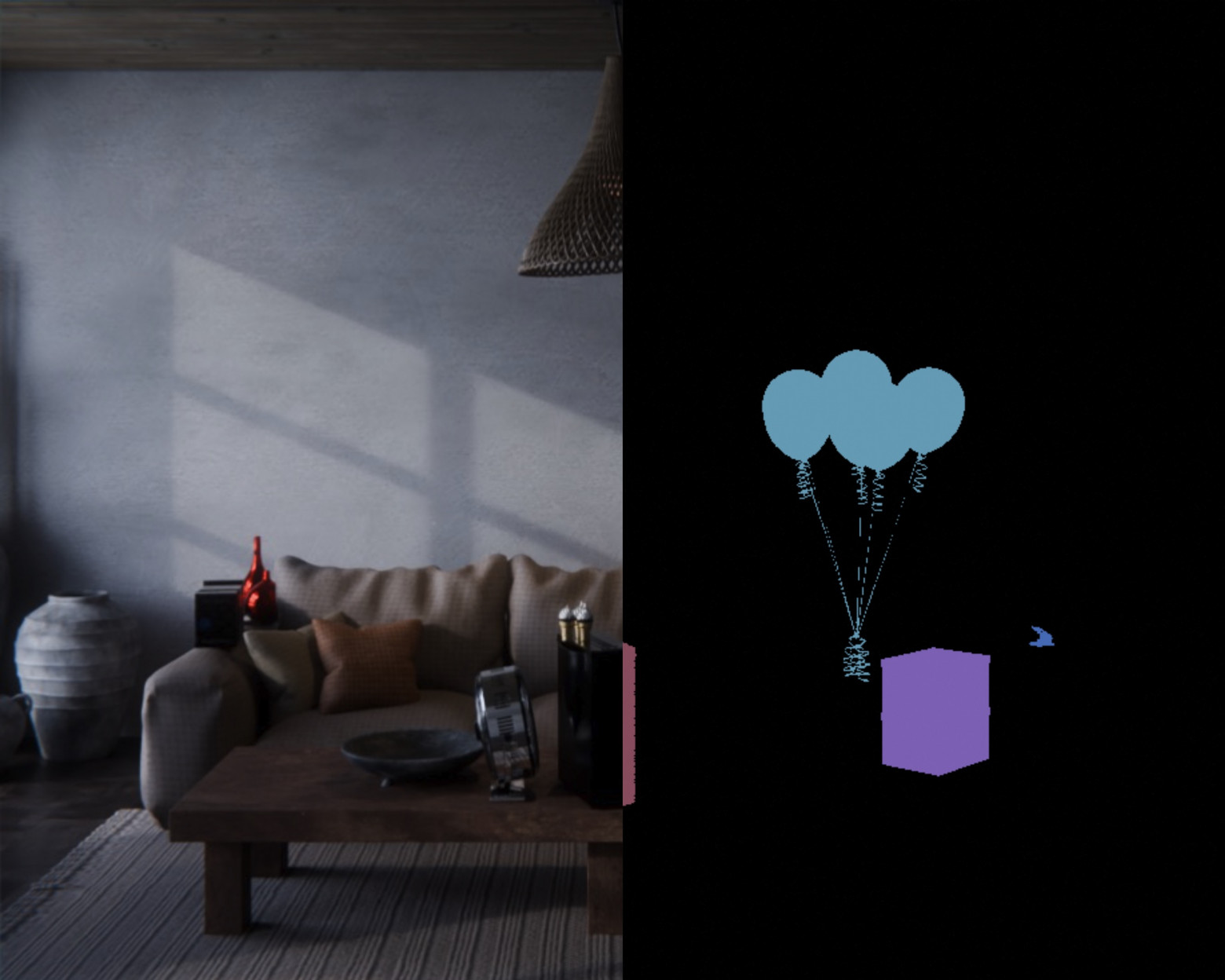 сегментационная маска, полностью см. GitHub