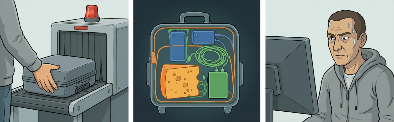 Рентген может не отличить опасное от безобидного: как работает досмотр багажа и зачем там ИИ - 1