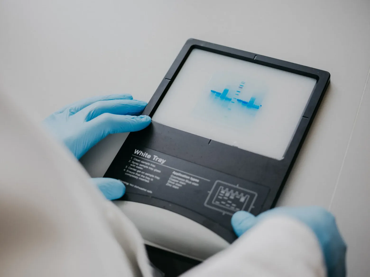 Исследователь анализирует антитела, полученные от лам, в лаборатории.Фотограф: Кевин Фэнгнерт/Bloomberg