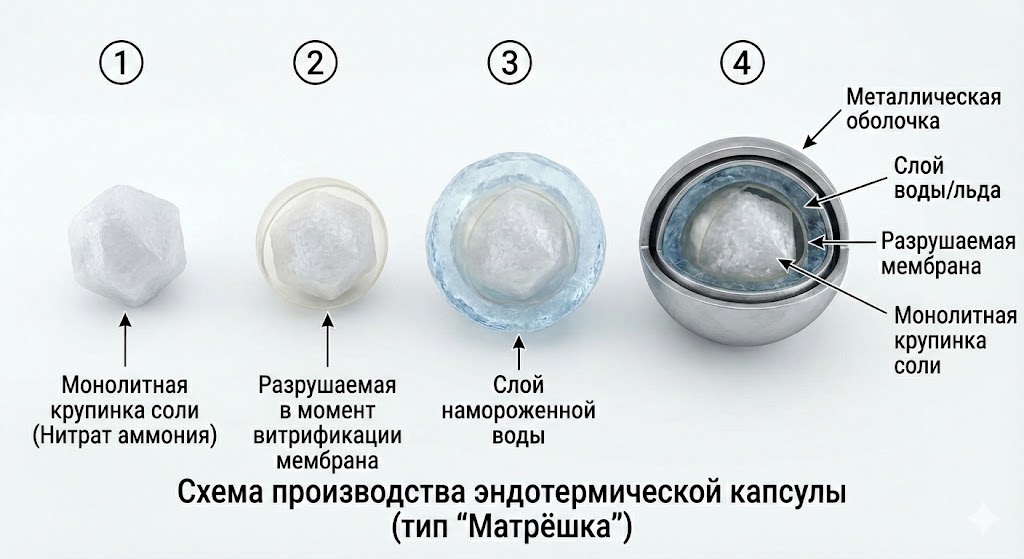 Эндотермическая капсула. Тип «Матрёшка»