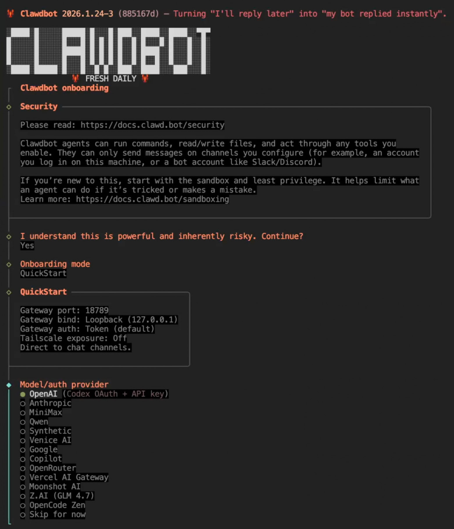 Clawdbot → Moltbot → OpenClaw ≠ магия: честный гайд по приручению AI-ассистента - 12 11-wizard-setup.jpg
