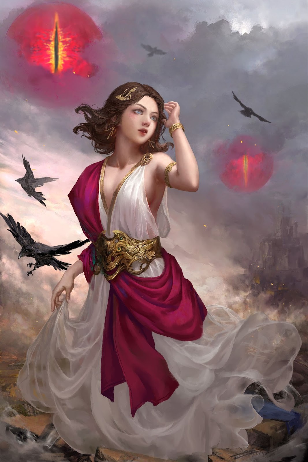 Картина «A Muse in Warzone», автор BenMoran