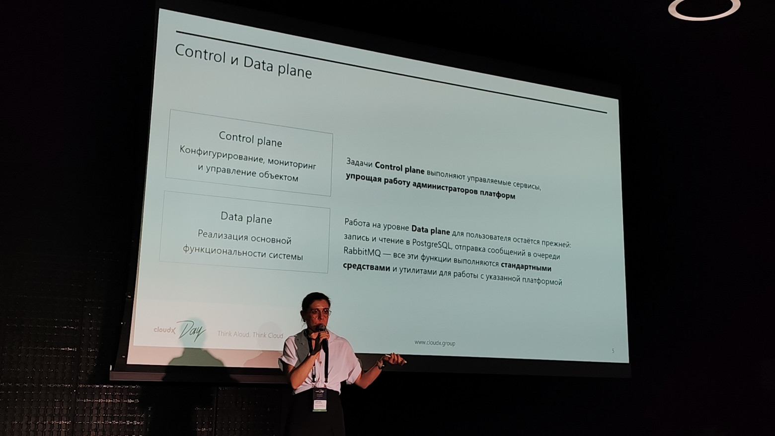 Разделение слоёв облачных продуктов.