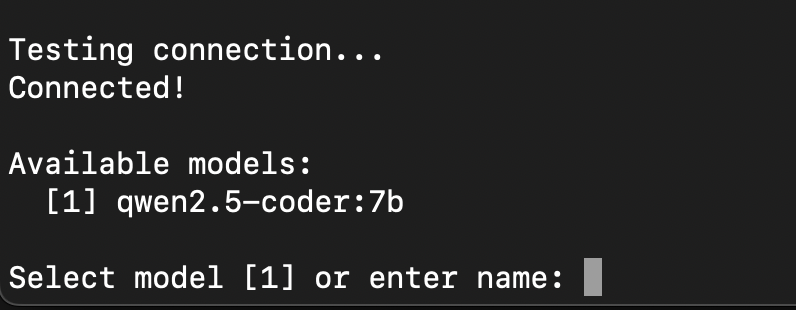 Изображение 12. Выбрали Ollama - подтягиваются все доступные модели