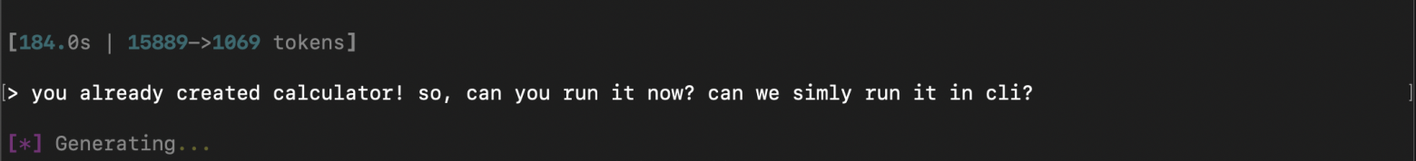 Изображение 22. Просим ИИ запустить программу