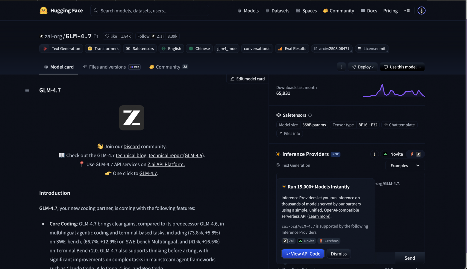 Изображение 1. Новая версия GLM от z.ai