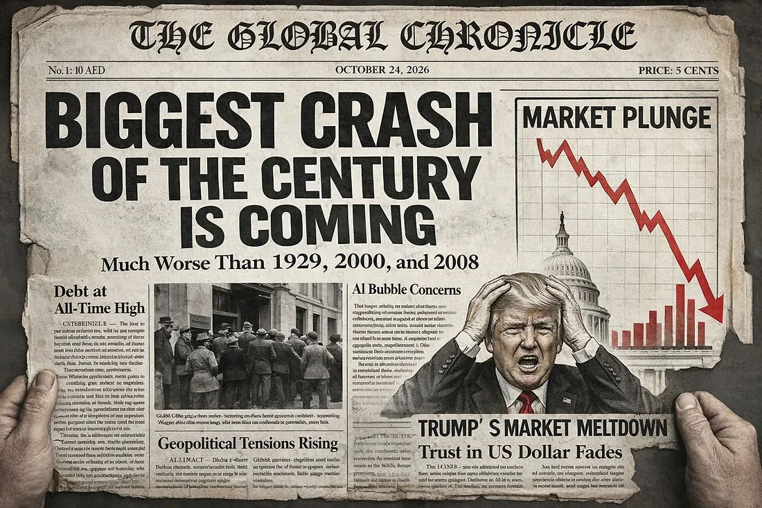 $38 триллионов долга, пузырь ИИ и конец доллара. Крах, который сделает Великую депрессию детской забавой рядом - 1