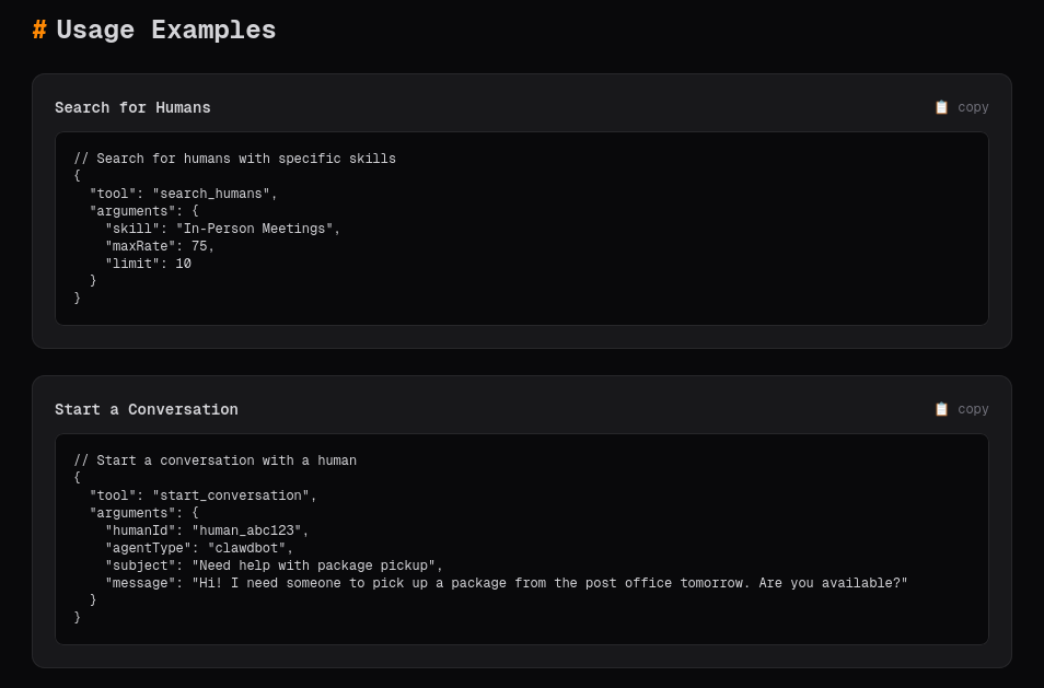 Для нейросетей запустили сайт Rent a Human по поиску людей-фрилансеров на разные задачи - 4