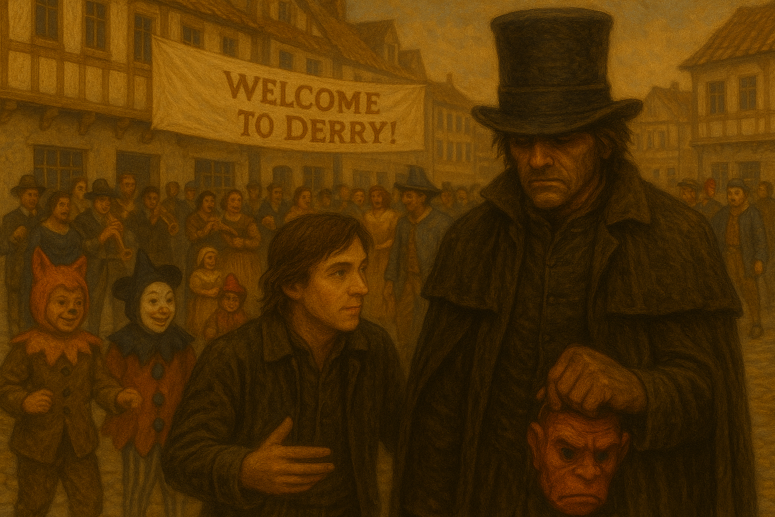 Герой опять мелковат, да и цилиндр не смят в гармошку