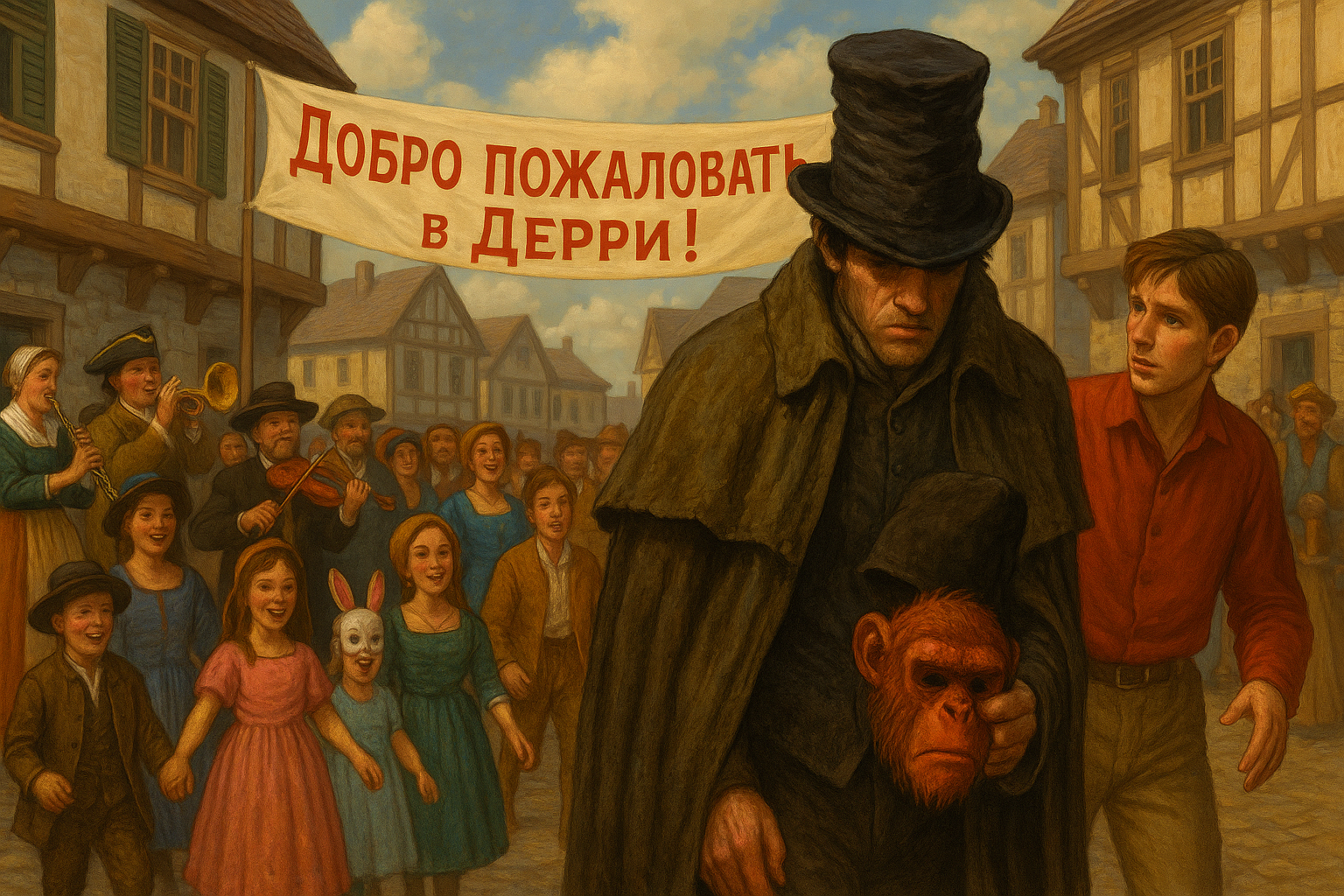 Слишком современно выглядит герой